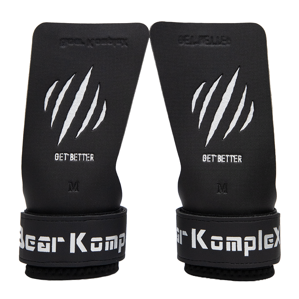 Bear KompleX Black Diamond 3 Hole Hand Grips, Great for All Bars, Speal, Barbell, Kettle Bell, Ring Work, Gymnastics, Crossfit, Comfort and Support, Protect from Blisters, Reduce Slipping, Men & Women Bear KompleX Black Diamond 3 Hole Hand Grips, Great for All Bars, Speal, Barbell, Kettle Bell, Ring Work, Gymnastics, Crossfit, Comfort and Support, Protect from Blisters, Reduce Slipping, Men & Women