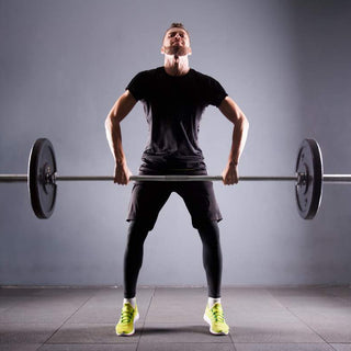 Image of a person doing a mid-hang