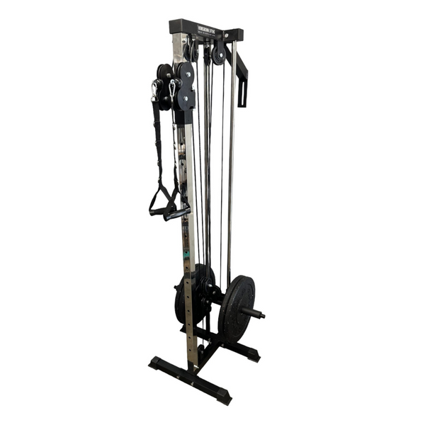 Cable Machine Bars Pulley System For Exercise KYLINFIT Rising LAT Pull Down Bars Cable ...