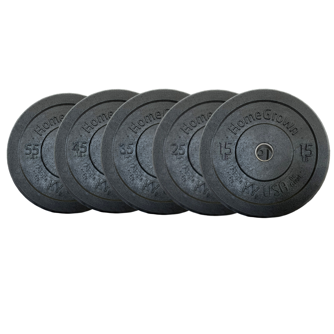 URA-MAX BLACK Bumper Plate Sets